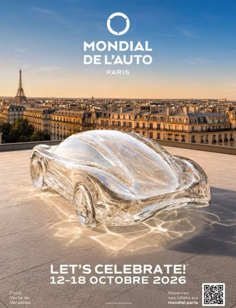 Locandina 91^ edizione del Mondial de l'Auto