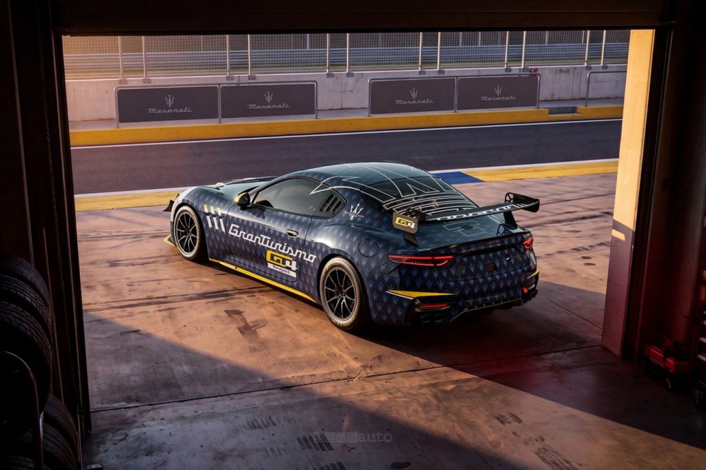 Livrea Maserati Project GT4 dedicata ai 100 anni del Tridente
