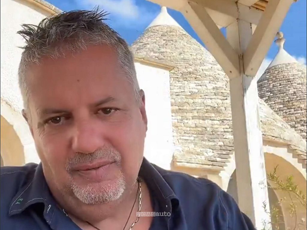 Alex Fiorio presso masseria Camarda in Puglia