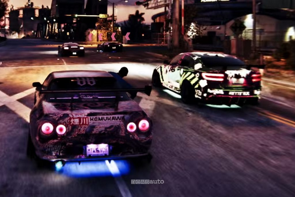 GTA 6 gare clandestine con la Elegy Retro Custom personalizzata