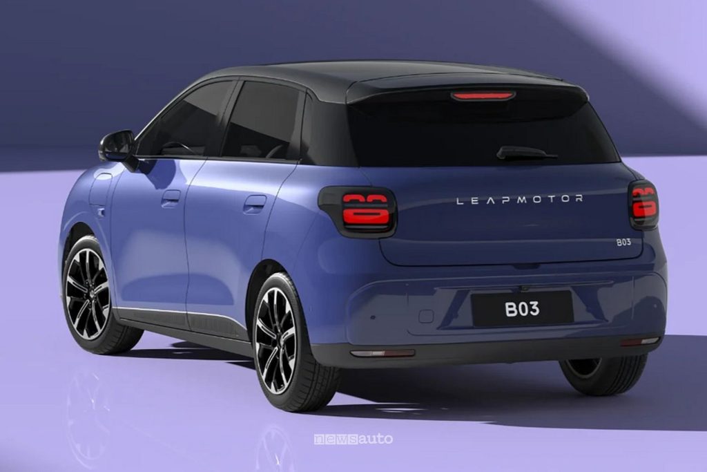 Leapmotor B03 posteriore 3/4