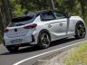 Opel Corsa GSE bianca su strada