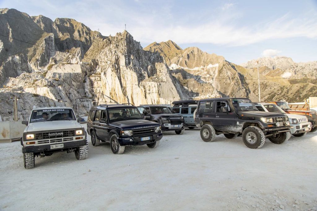 Tour delle cave di marmo al 4x4 Fest di Carrara