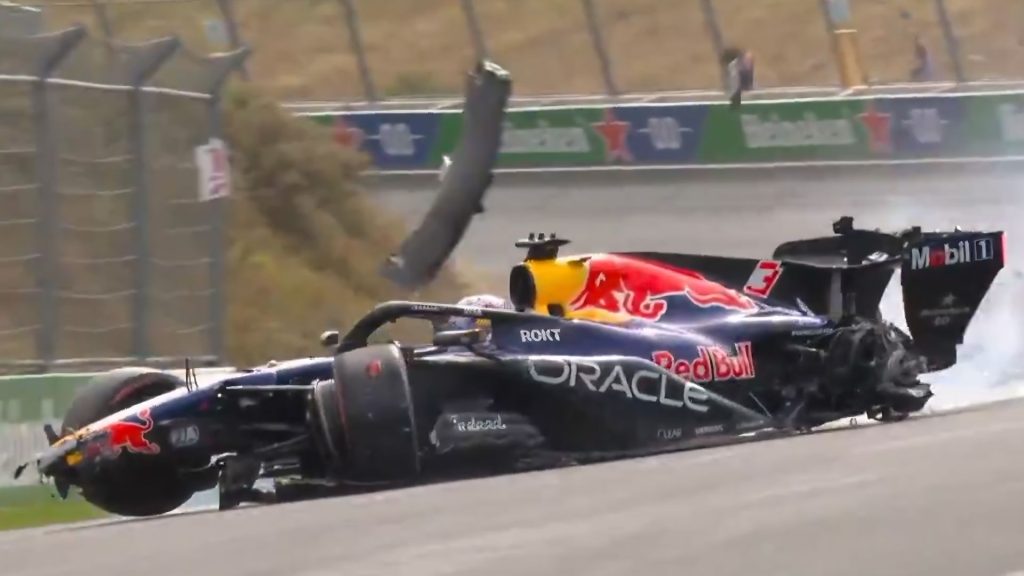 F1 Gara GP Olanda Max Verstappen ritiro