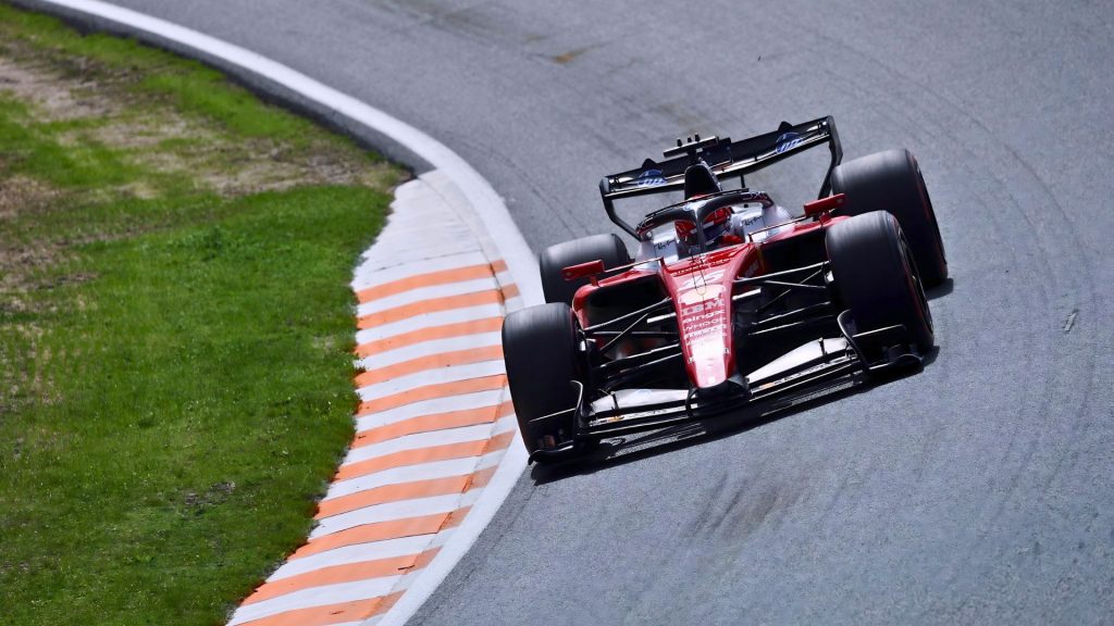 Gara Sprint F1 GP Olanda Charles Leclerc Scuderia Ferrari