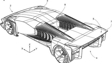 Brevetto Ferrari dei fari posteriori aerodinamici