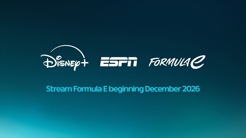 Formula E Streaming Disney+ dalla stagione 2026-27