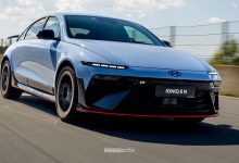 Hyundai Ioniq 6 N in azione in pista