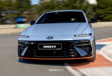 Hyundai Ioniq 6 N in azione in pista