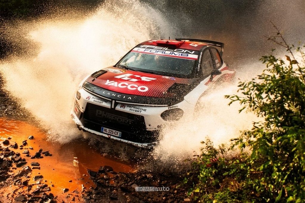 Lancia campione del mondo Team WRC2 al Rally del Paraguay