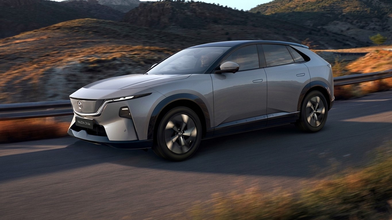 Mazda CX-6e: il design Kodo del nuovo SUV elettrico