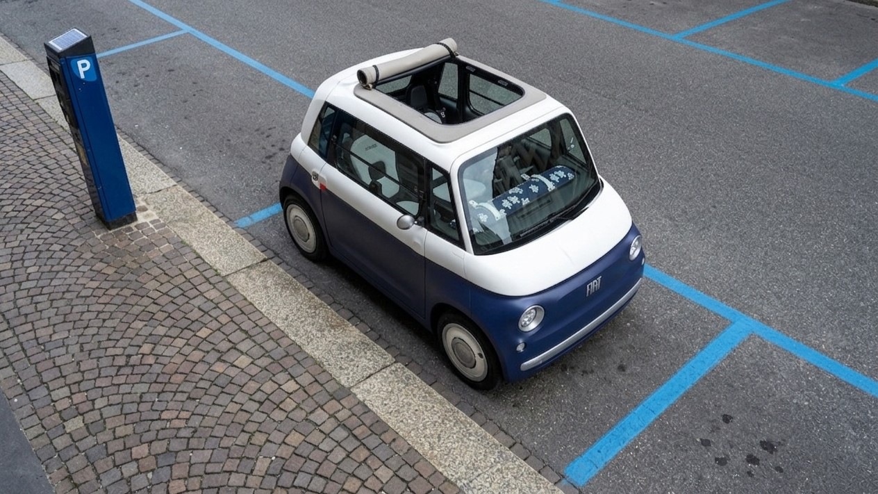 Nuovo Codice della Strada: parcheggio di traverso per auto e quadricicli