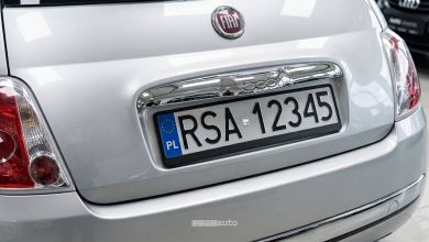 Targhe estere polacche a Napoli