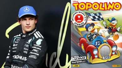 Topolino edicola settembre Andrea Kimi Antonelli
