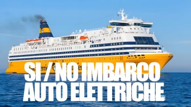 Auto elettriche e GPL su traghetto