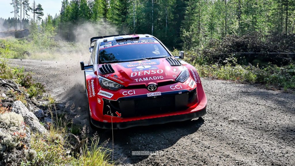 Sebastien Ogier Toyota GR Yaris Rally1 rally di Finlandia WRC 2026