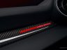 Alfa Romeo Giulia Luna Rossa inserti in carbonio della plancia lato passeggero