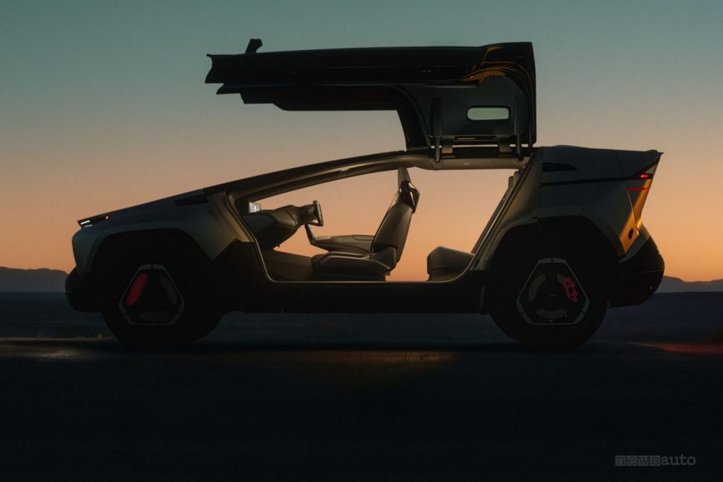 CEER Exobot SUV, apertura delle portiere