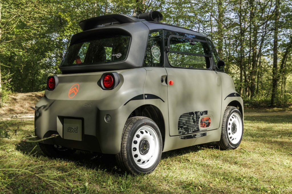 Citroen Ami Outdoor posteriore 3/4