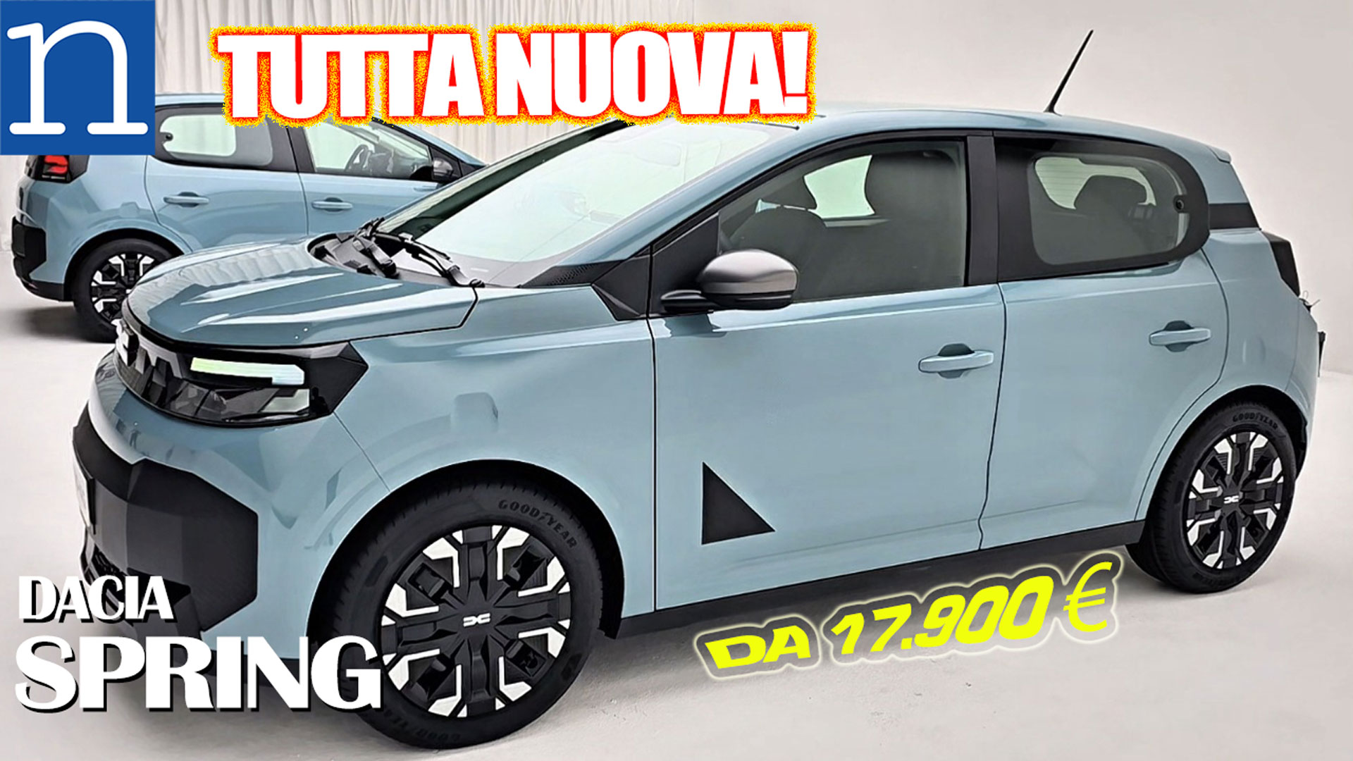 VIDEO nuova Dacia Spring 2027