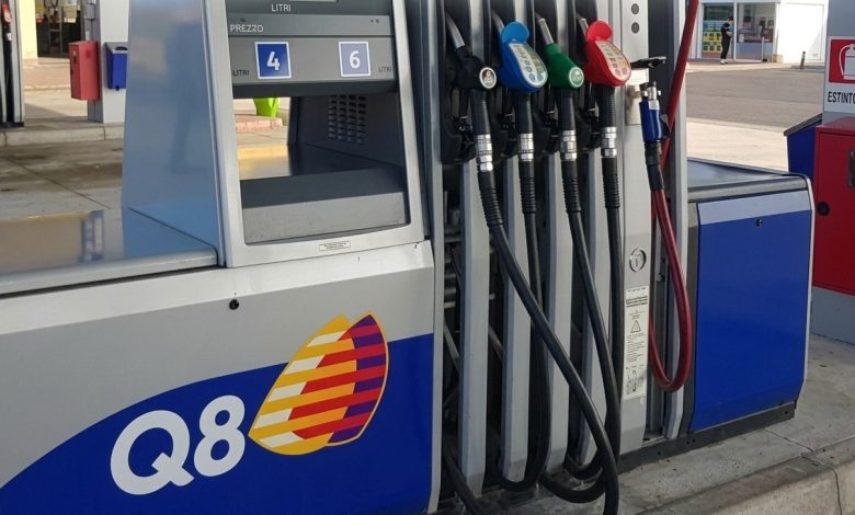 Price cap Q8 su benzina e diesel