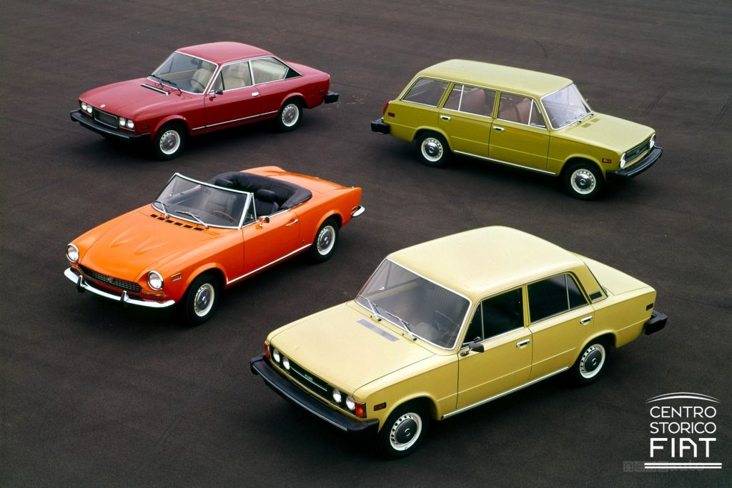 La gamma della Fiat 124 per il mercato USA