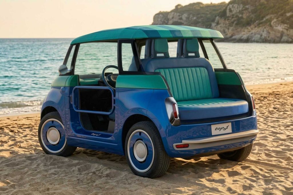 Fiat Topolino Top. J posteriore 3/4