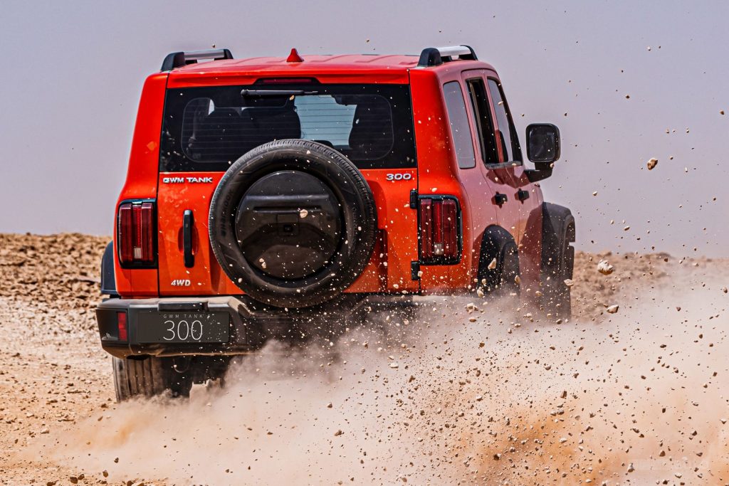 GWM Tank 300 in off road