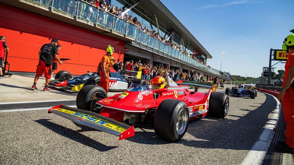 Ferrari 312 T5 (1980) all'Historic Minardi Day di Imola 2026