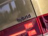 Hyundai Santa Fe logo hybrid portellone posteriore