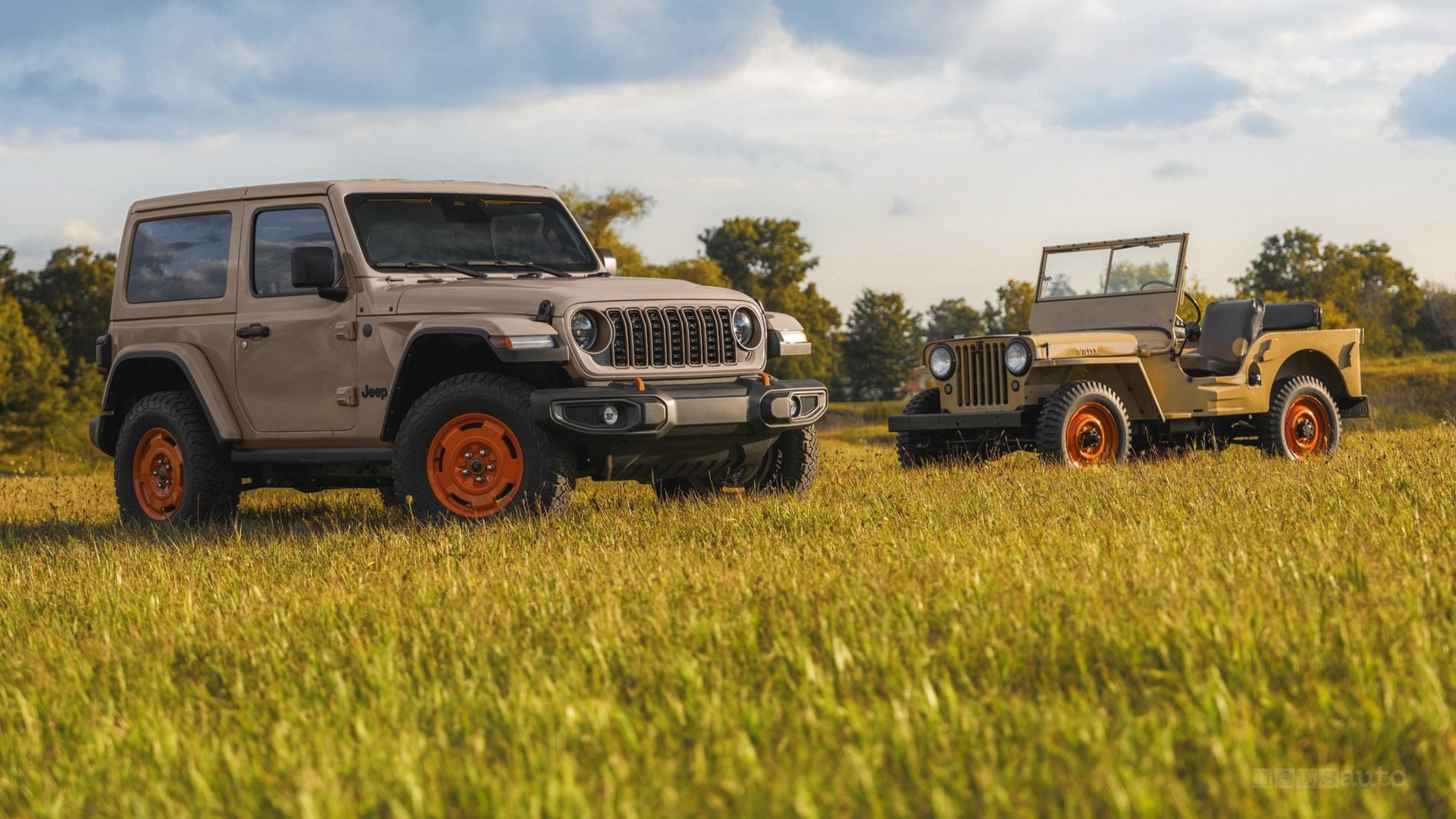 Jeep Wrangler JL-2A, omaggio alla Willys CJ-2A: caratteristiche e prezzo