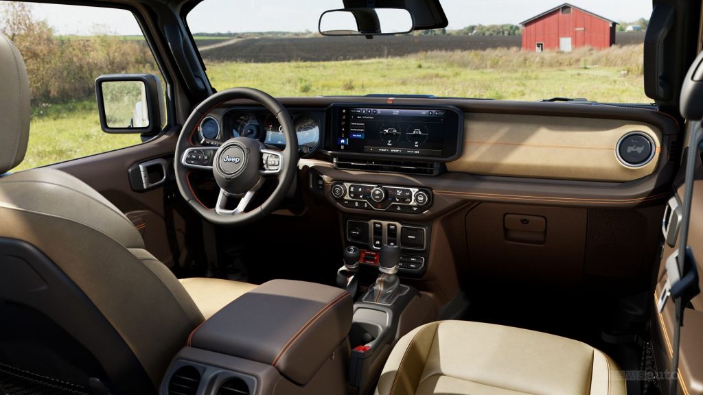 Jeep Wrangler JL-2A plancia abitacolo