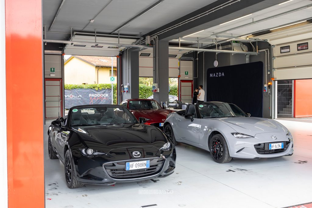 Mazda MX-5 2027 in pista a Imola