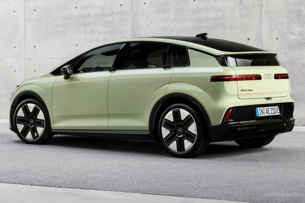 Audi A2 e-tron posteriore 3/4