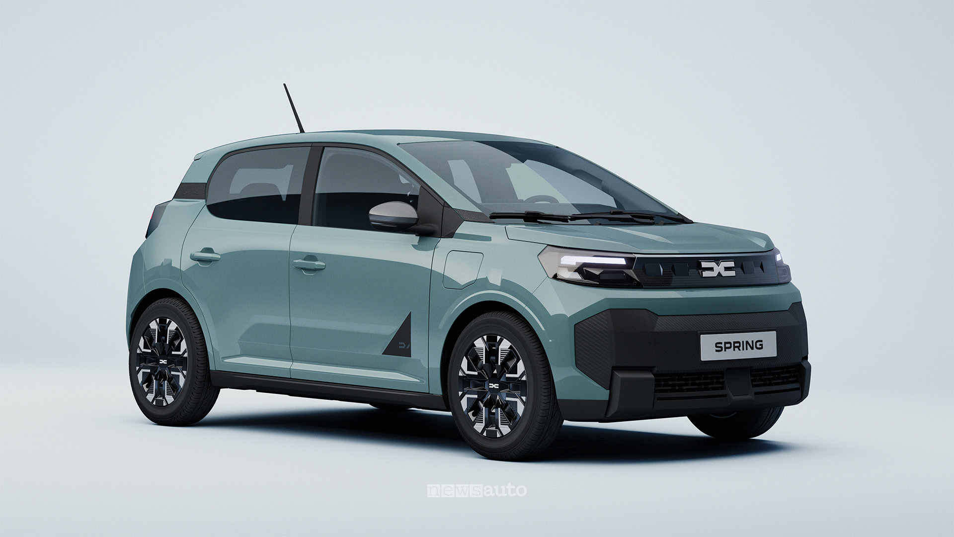 FOTO nuova Dacia Spring 2027, carrozzeria, abitacolo e interni, FOTOGALLERY