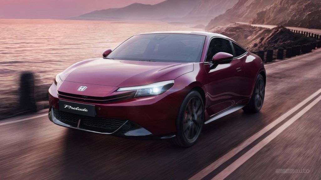 Honda Prelude Limited Edition su strada