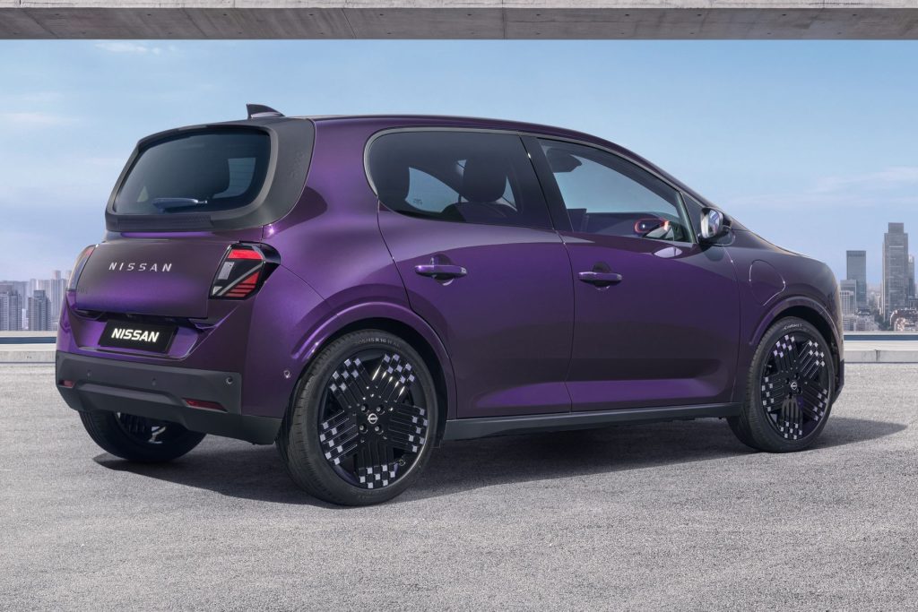Nissan Pixo posteriore 3/4