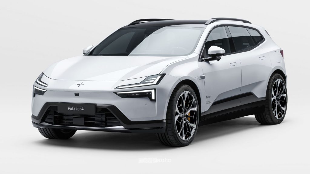 Polestar 4 SUV anteriore 3/4