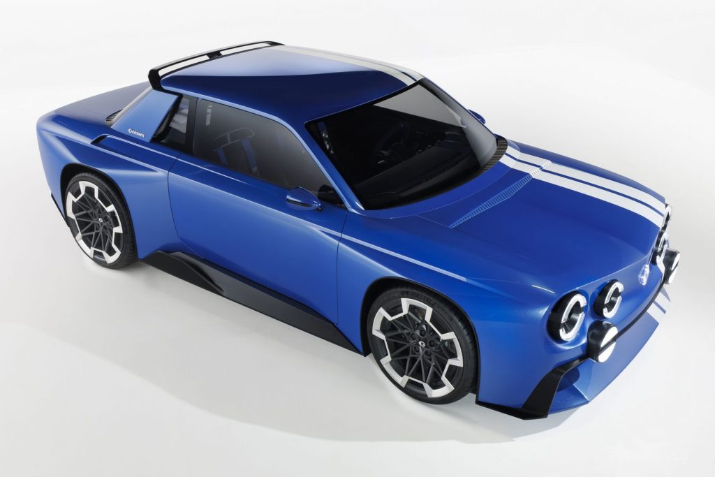 Renault 8 Gordini Concept anteriore 3/4