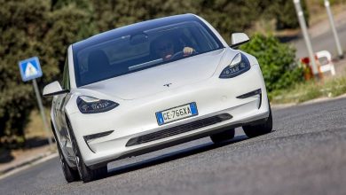 Tesla Model 3 Dual Motor test su strada