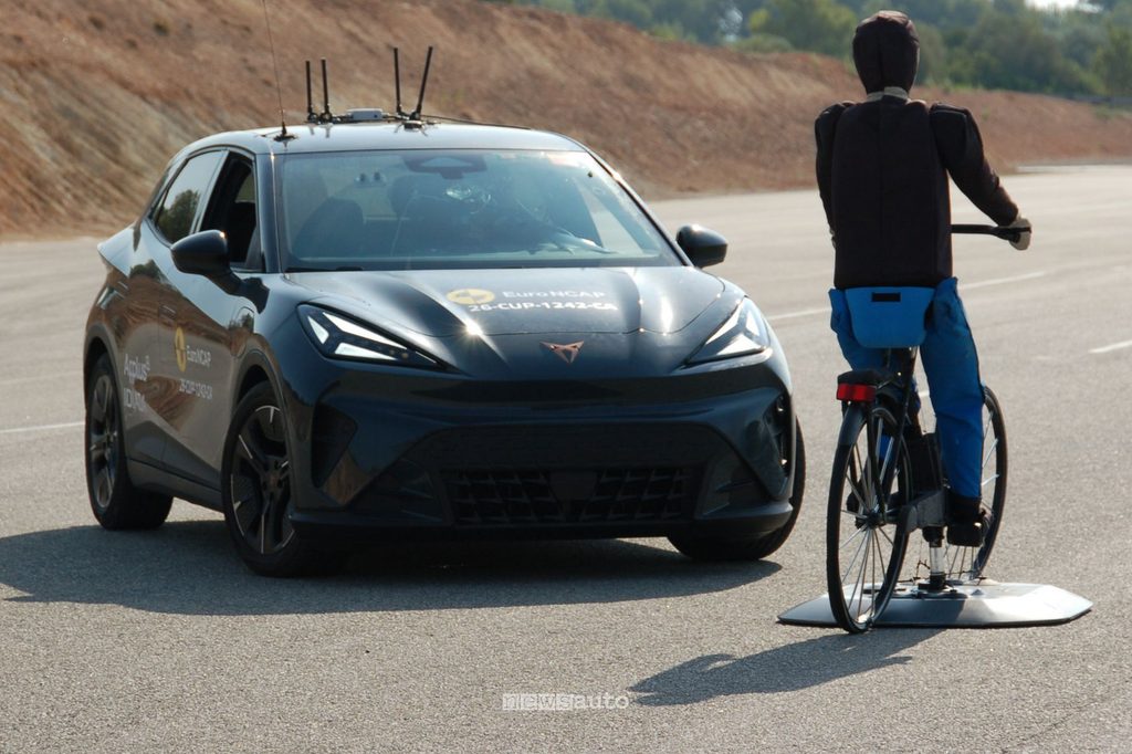 Test EuroNcap 2026 4 stelle Cupra Raval