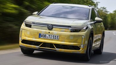 Volkswagen ID. Tiguan su strada in livrea camouflage