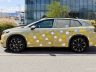 Volkswagen ID. Tiguan laterale in livrea camouflage