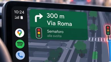 Arriva su Android auto l'informazione sui semafori e stop