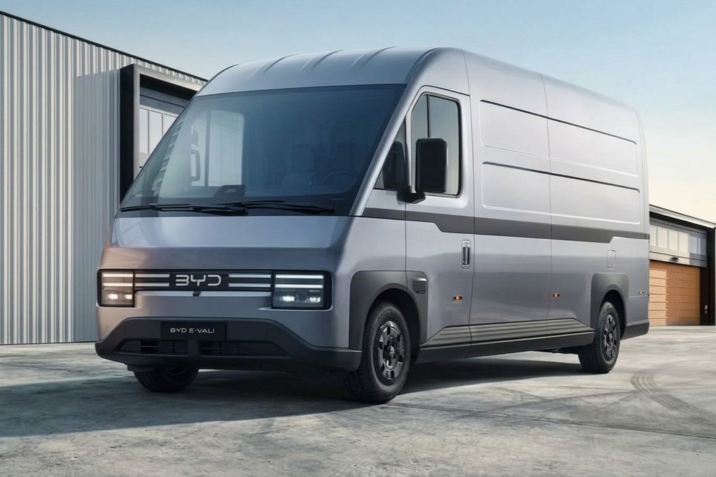 Il furgone elettrico BYD E-Vali