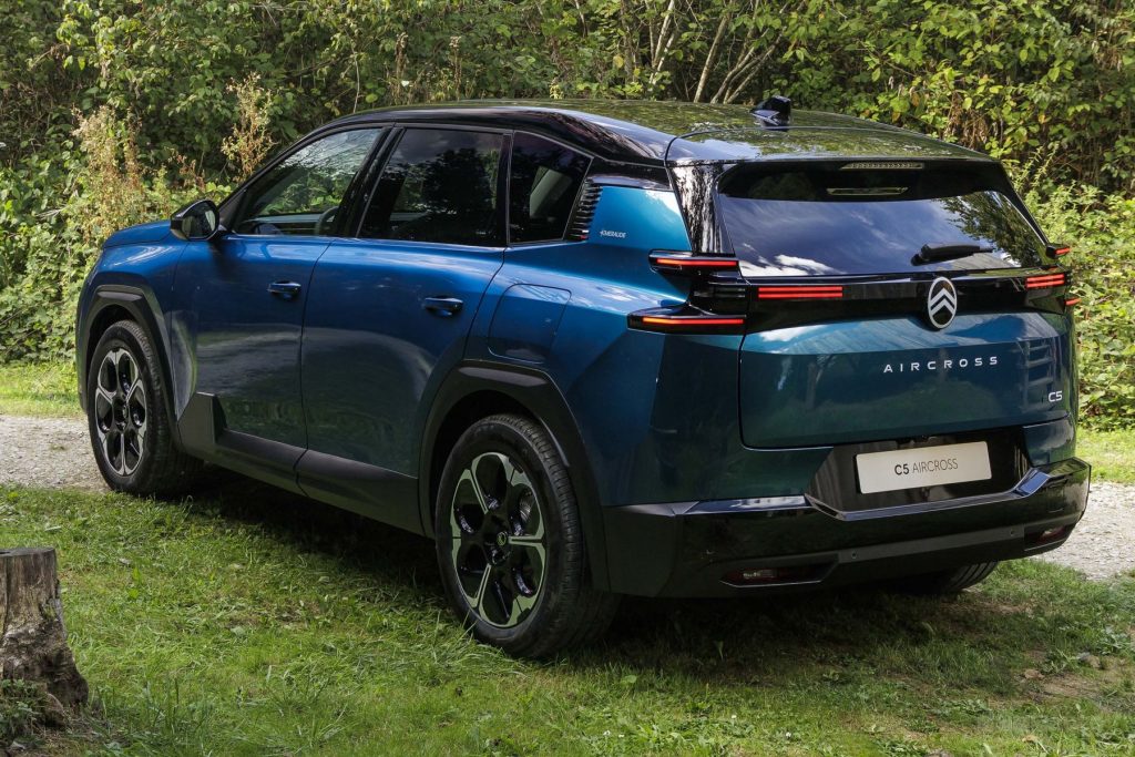 Citroën C5 Aircross Émeraude posteriore 3/4