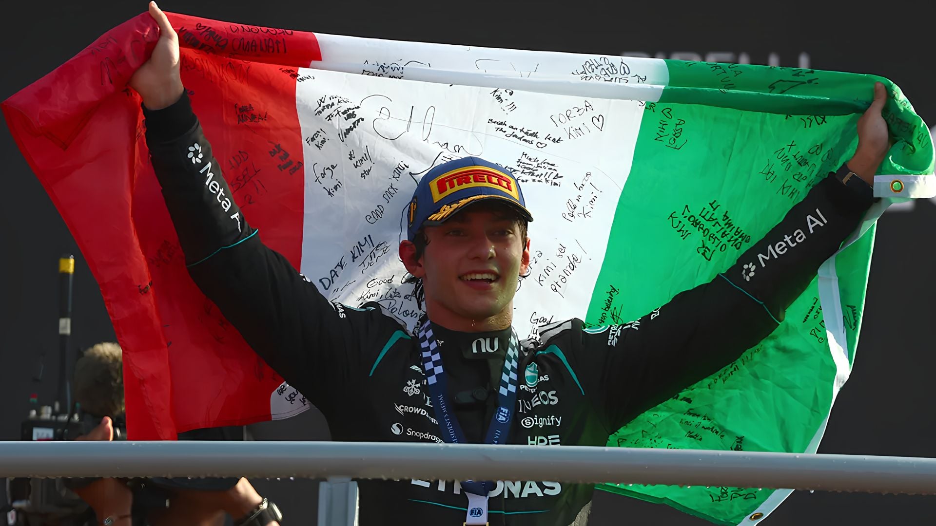F1 | Gara GP Italia: Kimi Antonelli vince a Monza dopo una grande rimonta