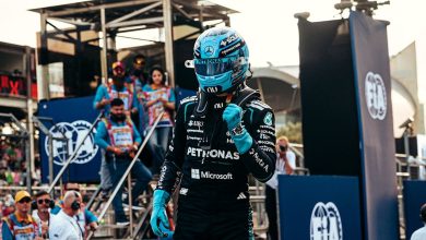 Gara F1 GP Azerbaijan risultati George Russell Mercedes