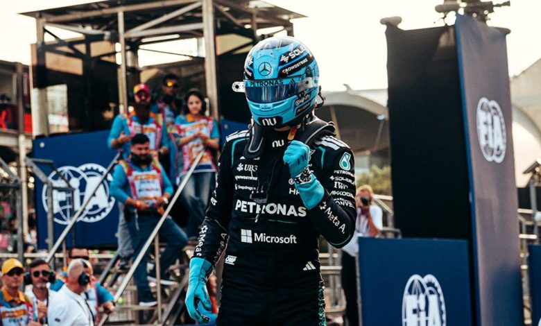 Gara F1 GP Azerbaijan risultati George Russell Mercedes