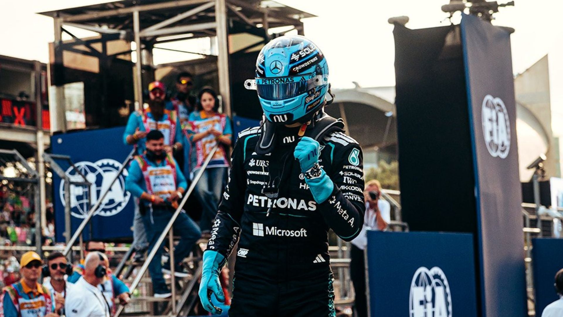 F1 | Gara GP Azerbaijan: George Russell vince il demolition derby. Antonelli è quinto